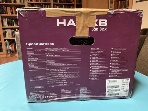 Cooler Master HAF XB ATX PC-Gehäuse High Air Flow LAN Box Prüfstand KOMPLETTSET - Bild 21 von 23