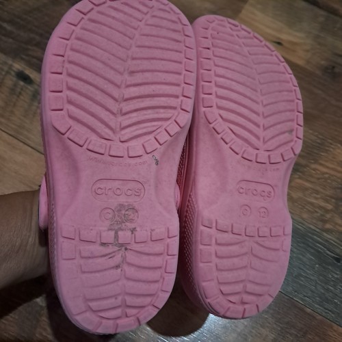 Kinder Classic Croc Clog Slipper Sandale Rosa Größe 12 C Kinder - Bild 8 von 8