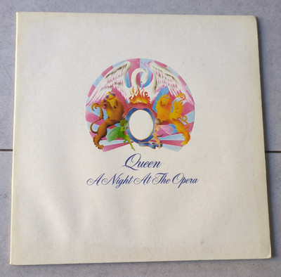 Queen   A Night At The Opera   Vinyl LP Schallplatte  Italy 1976 EMI  FOC  EX/VG