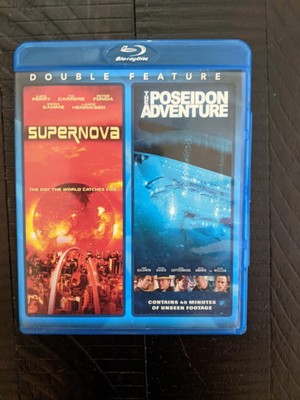 Supernova / Poseidon Adventure - Double Feature BLU-RAY Out of Print RARE 2-Disc