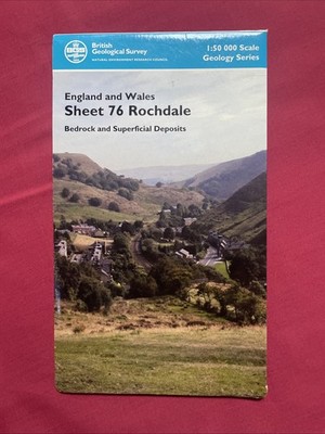 Rochdale: Bedrock &  Superficial Deposits Map 1:50 000 - Geological Map Sheet 76