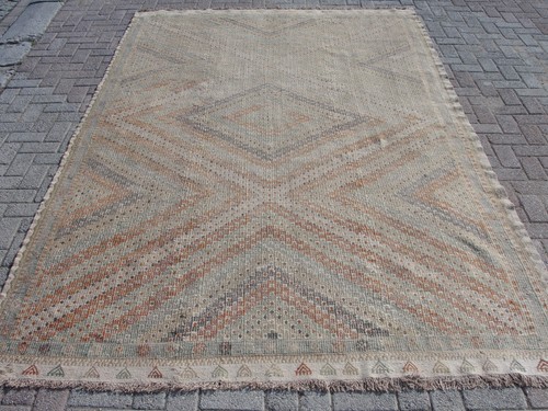 7x10 Turkish Kilim Rug  – Handmade Rugs for Living Room