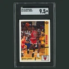 Michael Jordan #44.0 SGC 9.5 1991-92 Upper Deck Chicago Bulls Basketball Card