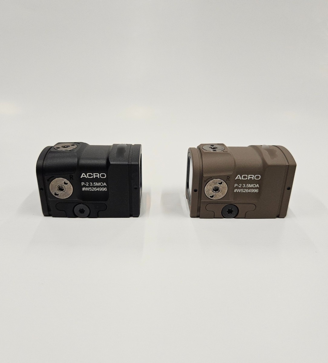 Evolution Gear ACRO P2 Enclosed Red Dot Sight - Holds 9mm & 5.56