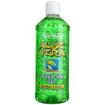 6 Pack Fruit Of The Earth Aloe Vera After Sun Gel, 20 oz