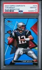 Tom Brady 2023 Topps Composite #215 Finest Blue Refractor /150 PSA 10