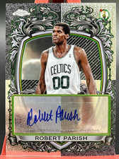 Robert Parish 2025-26 Topps Chrome Auto Signature Style Celtics #SS-RP