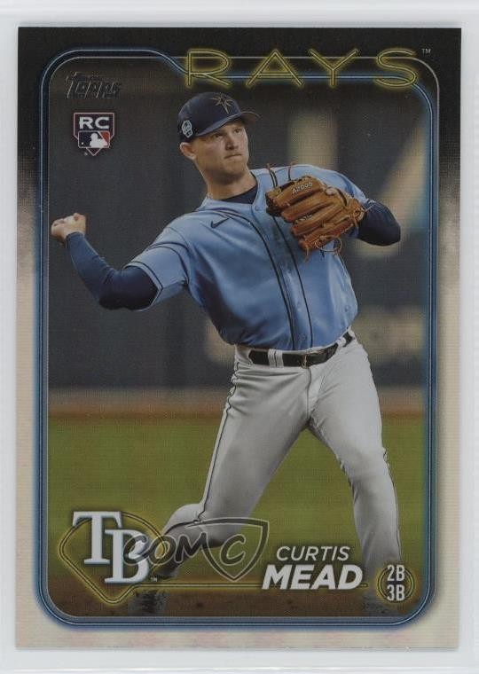 2024 Topps Series 1 Rainbow Foil Curtis Mead #82 04yc