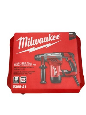 Milwaukee 5268-21 1-1/8'' SDS Plus Corded Rotary Hammer Kit