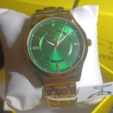 Invicta Specialty I by Invicta Men's Watch 41mm Gold Steel 69021 Green Dial