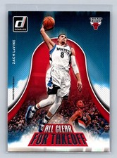 2017 Donruss All Clear for Takeoff #13 Zach LaVine   Chicago Bulls B45