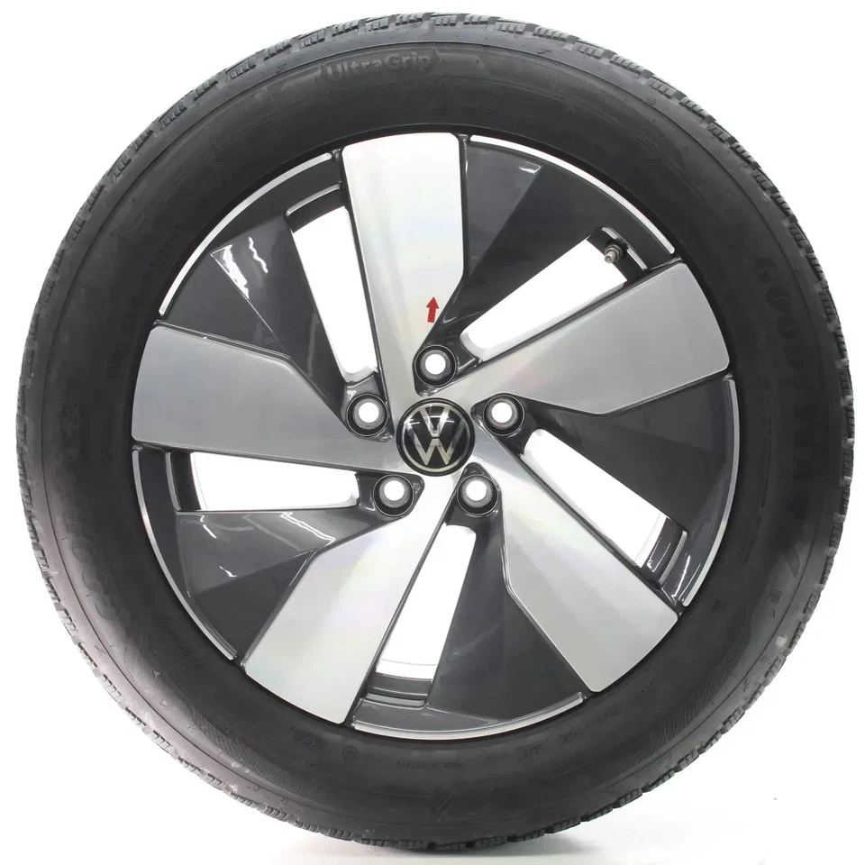 VW Passat B9 Variant CJ Winterräder Bologna Goodyear 215/55R17 DOT24 3J0601025B - Bild 4 von 4