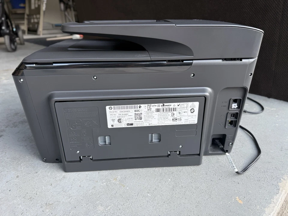 HP OfficeJet Pro 8715 All-in-one Print Scan Copy Fax Web Tested ONLY 883 PAGES - Image 3 of 4