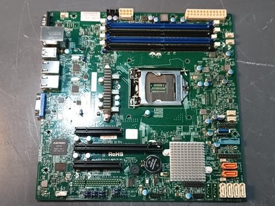 SUPERMICRO X11SSL-F FCLGA1151 DDR4 Intel  C232 chipset Micro-ATX Motherboard -