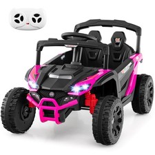 12V Kids Ride On Car Battery Powered Electric Remote Control LED Lights Music