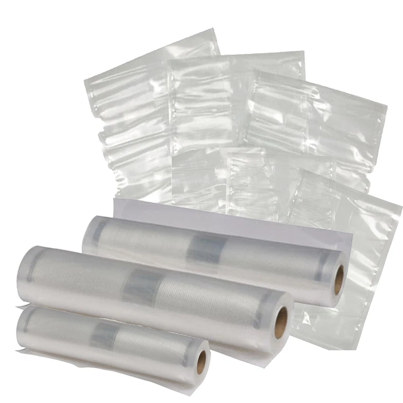 Nesco Vs-07V Vacuum Sealer Bag Variety Pack Bag/Roll Combo Clear
