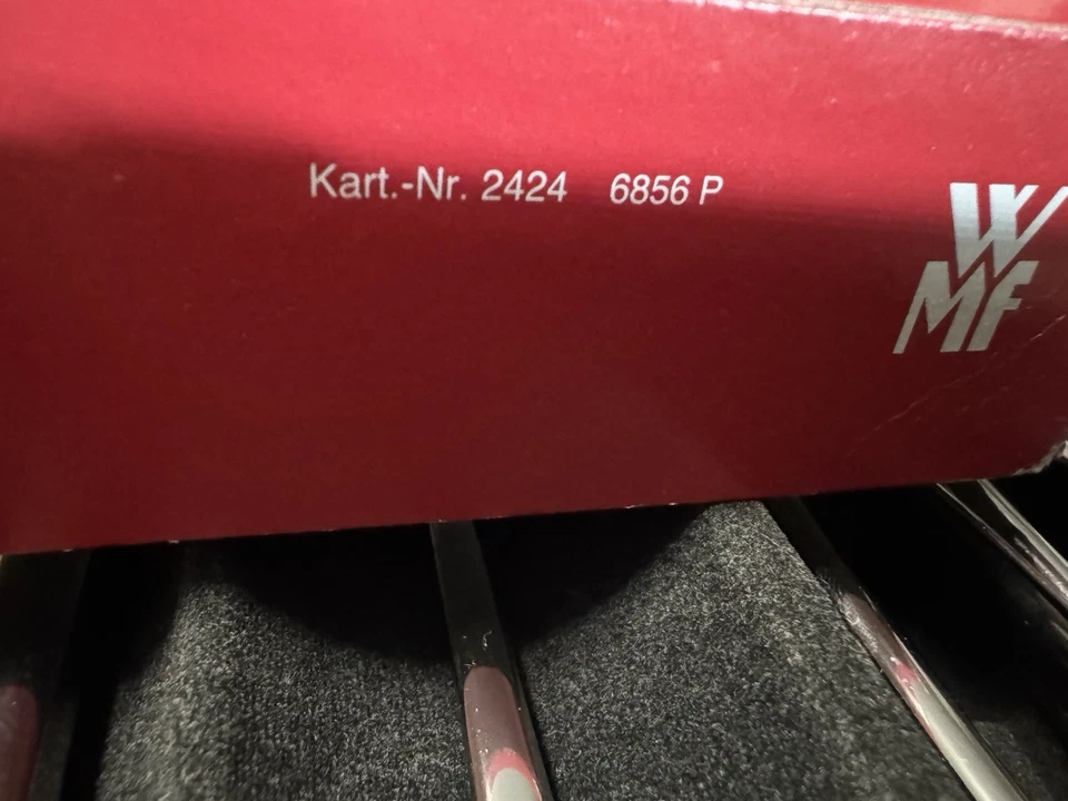 WMF Besteck-Set 24 Teilig, 6 Personen Cromargan 18/10 Edelstahl Unbenutzt Ovp - Bild 4 von 4