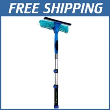 Light-Weight Window Washing Kit with Extension Pole