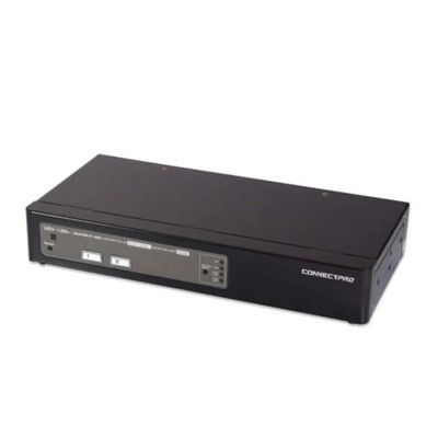 UDV-12A+ DVI-D/VGA KVM switch for Two Monitors and Two Computers