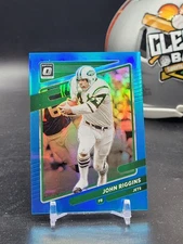 John Riggins 2021 Donruss Optic Light Blue/299 Jets (BH)