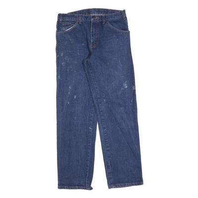 Dickies Herren Blaue Jeans Relaxed Straight Denim Medium W32 L32 Arbeitskleidung