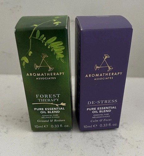 Aromatherapy Associates reine ätherische Ölmischungen 2 x 10 ml neu verpackt