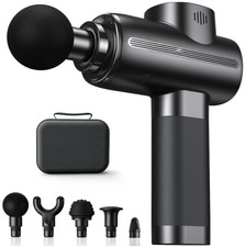 Pistola de masaje port til de percusi n, alivio muscular profundo y compacto