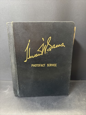 #ad Vtg Sams Photofact Service Manual Volume 14 131 140 Binder Book $25.00