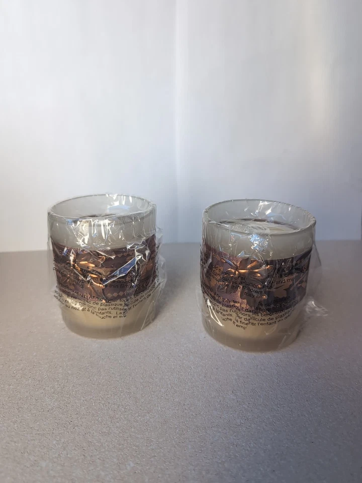 Avon Home Fragrance Collection Fall Pecan Caramel Fragrant Jar Candle Set of Two - Image 2 of 4