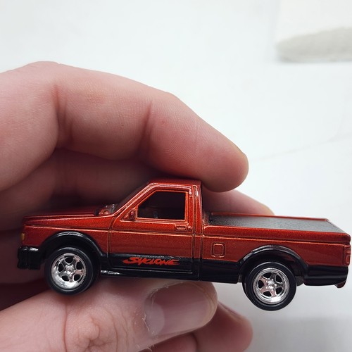 Lot Of 2 Johnny Lightning 1991 GMC Syclone Truckin America Orange Copper Rare - Picture 16 of 17