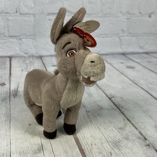 TY Beanie Baby - DONKEY the Donkey (Shrek The Third) With Tag