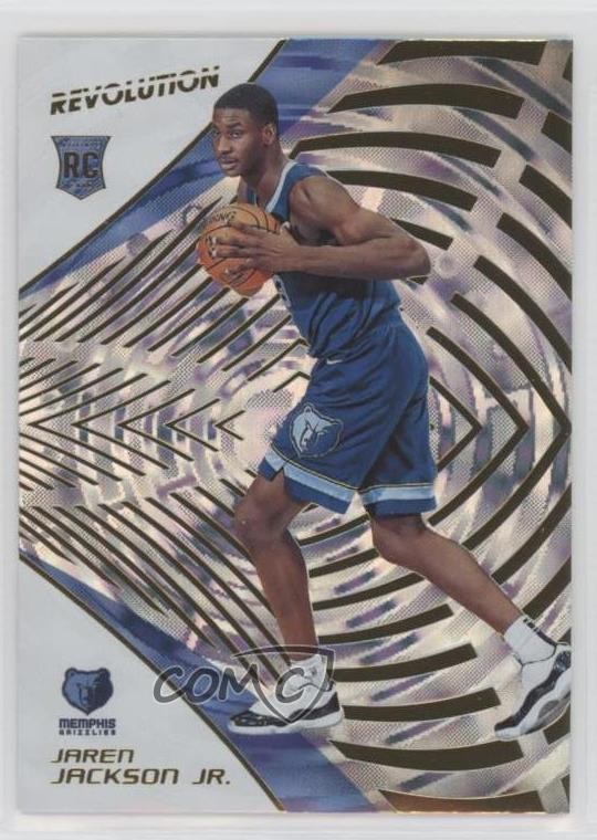 2018-19 Panini Revolution Fractal Jaren Jackson Jr #139 Rookie RC 5yi