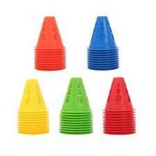 10Pcs Colorful Agility Marker Cones Roller Skating Practice Skating Marker Cones