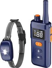 Dog Shock Collar with Remote Control - 3000Ft Dog Training Collar for 15-100Lbs 