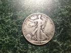 1944 Walking Liberty Half Dollar (purple/black)