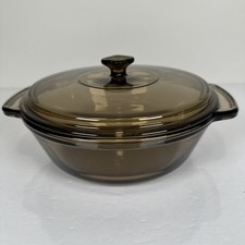 Anchor Hocking Old Cafe Clear Glass Covered Candy Dish — listing 6