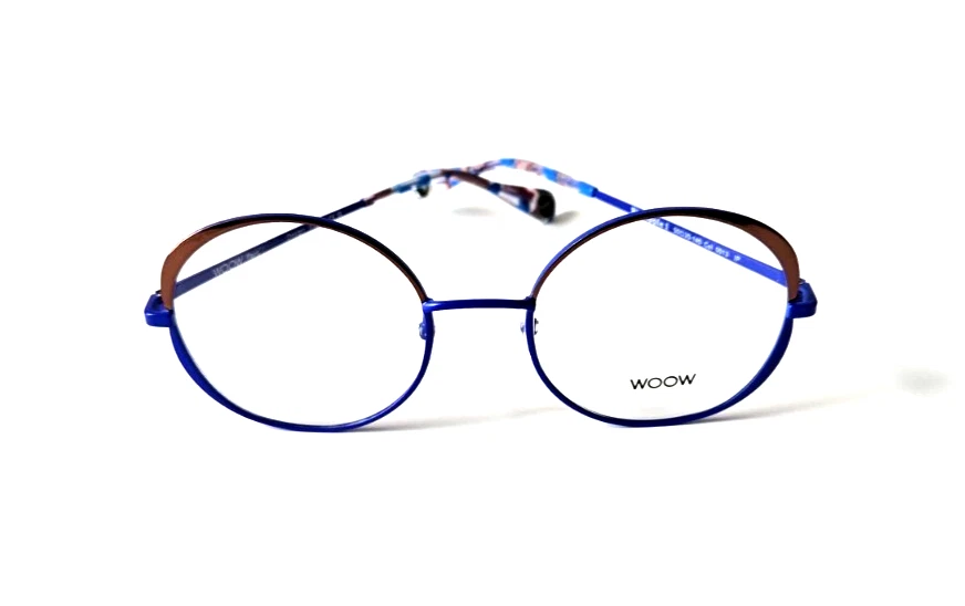 WOOW PARIS BIG APPLE 1 0013 UNISEX REDONDO BORDE COMPLETO GAFAS AUTÉNTICAS 50-20-140 Foto 4 de 4
