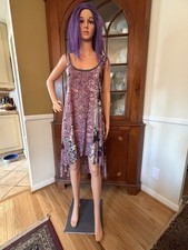 Free People Bohemian Sundress Sz XS Pink Brown