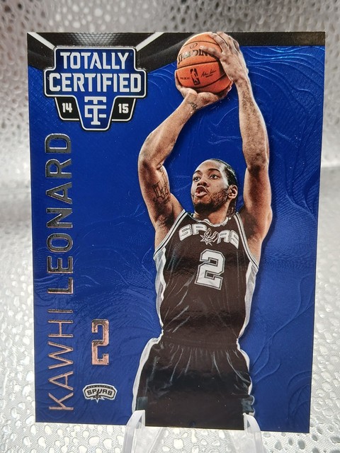2014-15 Panini Totally Certified - Kawhi Leonard #90 Platinum Blue Shooting /149