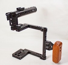 CAMVATE Custom Camera Cage with Handles & Shoe Mounts for Panasonic LUMIX GH5