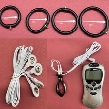 E-Stim Shock Penis Ring for Men Electro Cock Stimulator Medical Device USA BDSM