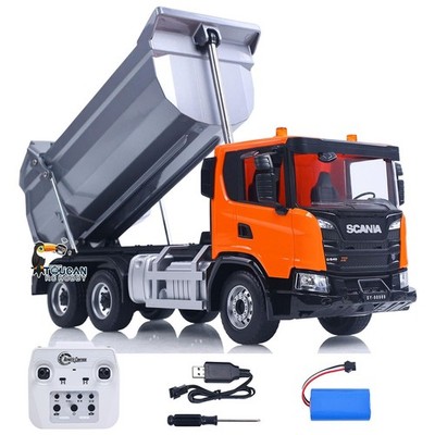 DoubleE 1/20 Electric RC Dump Truck 6X4 RTR Tipper Car G540 Model W/Metal Bucket