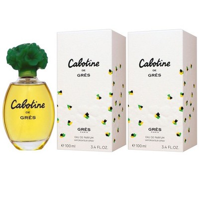 Gres Cabotine De Gres 2 x 100 ml Eau de Parfum EDP Set Damenparfum