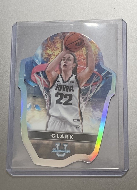2022-23 Bowman University Best - Bowman U Buckets Die-Cut Caitlin Clark #BB-18 