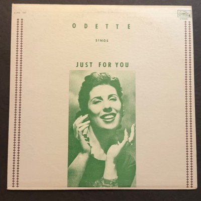 Odette Kaddo~Odette Sings Just For You~Orient Record Co~EX Vinyl~VERY RARE