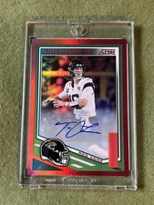 2025 Panini Score - Trevor Lawrence #272 Signatures Red Zone /20 SSP Autograph