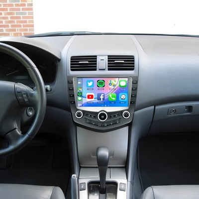 Android&Fit for Apple Carplay Radio for Honda Accord 2003-2007