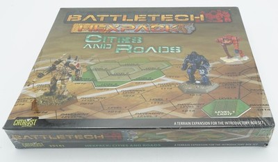 BattleTech Hexpack Cities and Roads Catalyst Game Labs brandneu verpackt Set