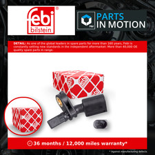 ABS Sensor fits VW UP GTi Front Right 1.0 2011 on Wheel Speed WHT003860 Febi New