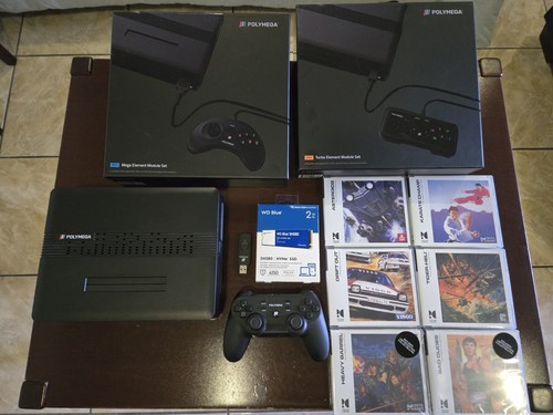 Polymega System Konsole + Mega Modul Set EM03 & Turbo Modul Set EM04 + 2TB SSD